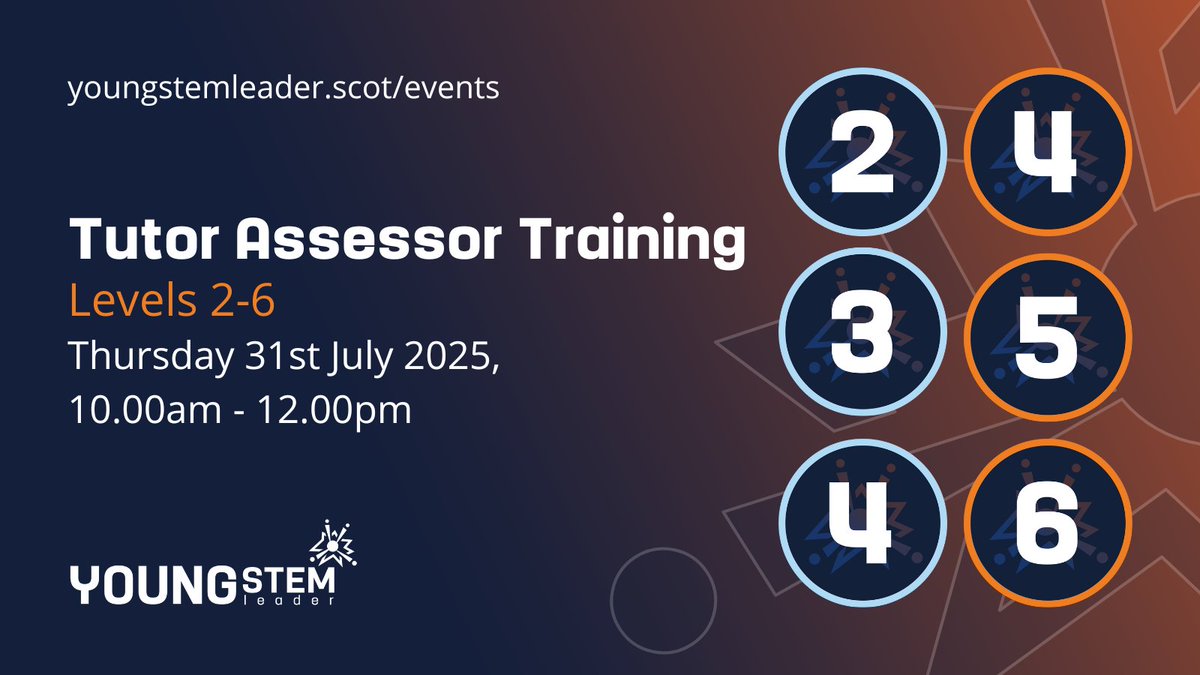 YoungSTEMLeader's tweet image. ❗️Morning Session❗️
A great opportunity to deliver the Young STEM Leader Programme in Scotland 🏴Join schools, community groups and organisations and become a YSLP Delivering Centre! 😎
Sign up for free training here ✍️
youngstemleader.scot/event-details/…