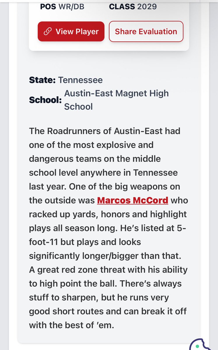marcos_mccordjr's tweet image. Thank you @PrepRedzoneNext
@AE_Athletics @AE_Roadrunners @AdariusBowman @PennySmith_ @AlPopsFootball