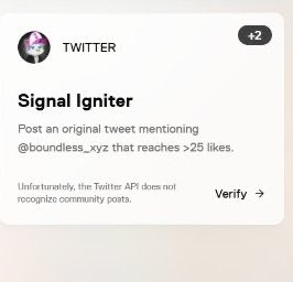 ADAjoshADA's tweet image. I need help with this new update on
@boundless_xyz, I need 25 likes on this. Can you guys make this happen, please.
If you want to run their token sale, this is for you also.
1. Go to: signal.beboundless.xyz/rewards
2. Make a post and mention boundless
3. Get 25 likes and go back…