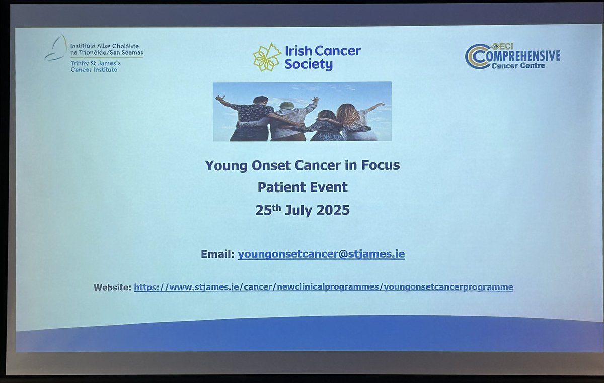 DeasyPamela's tweet image. Young Onset Cancer in Focus: Advocacy, Education and Empowerment
Thanks for a very enriching day! Everyday is a school day π
Your voice, your journey, and your presence matter, you inspire more than you know.
@KeohaneNicola @GrainneSmi63903 @CancerInstIRE