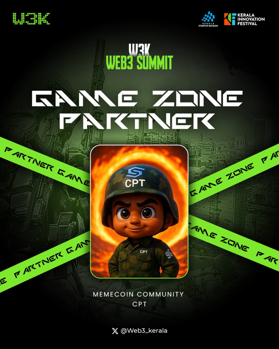 Web3_kerala's tweet image. Our Game Zone just got memefied!!
@CaptTrench is our Game Zone partner
