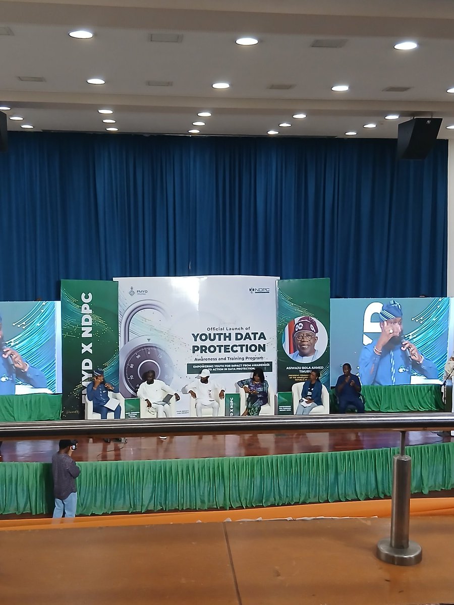Cyberbach23's tweet image. Was present at the Yout Data Protection Summit hosted by @fmydNG @NBS_Nigeria @palmpay_ng with @divineowoicho
Your data is in your control , u just don't know it
#DataProtection #Cybersecurity