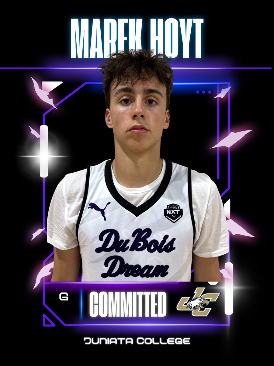 duboisdreambc (@duboisdreambc) on Twitter photo Congratulations Marek!
Catching up on our college commitments from players who suited up for our Youth Basketball Program over the past couple Spring/Summers we would like to give a shoutout to Marek Hoyt, who will be continuing his athletic/academic career at <a href="/juniatacollege/">Juniata College</a>! Congratulations Marek!
Catching up on our college commitments from players who suited up for our Youth Basketball Program over the past couple Spring/Summers we would like to give a shoutout to Marek Hoyt, who will be continuing his athletic/academic career at <a href="/juniatacollege/">Juniata College</a>!
