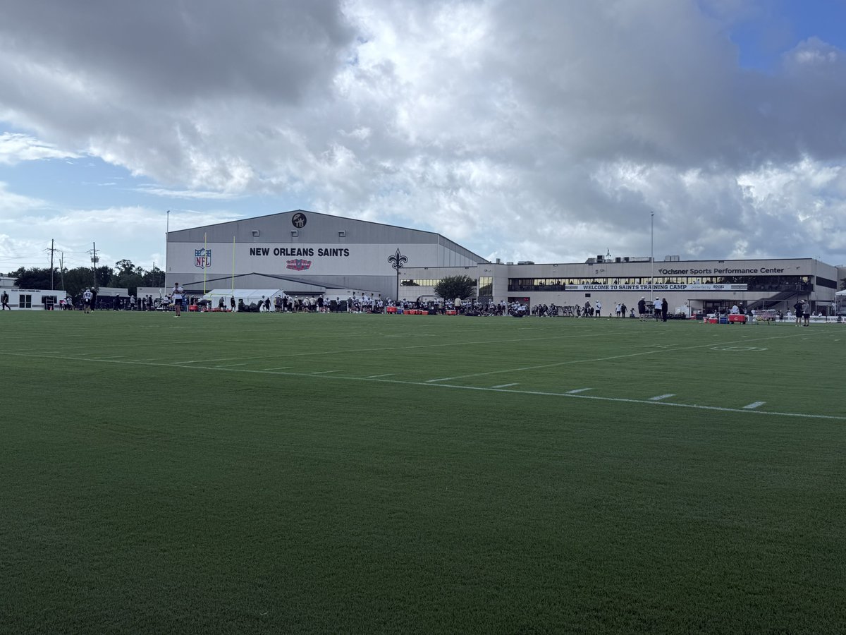 Day 3 of #Saints training camp is underway 

<a href="/CCSdaily/">Crescent City Sports</a>