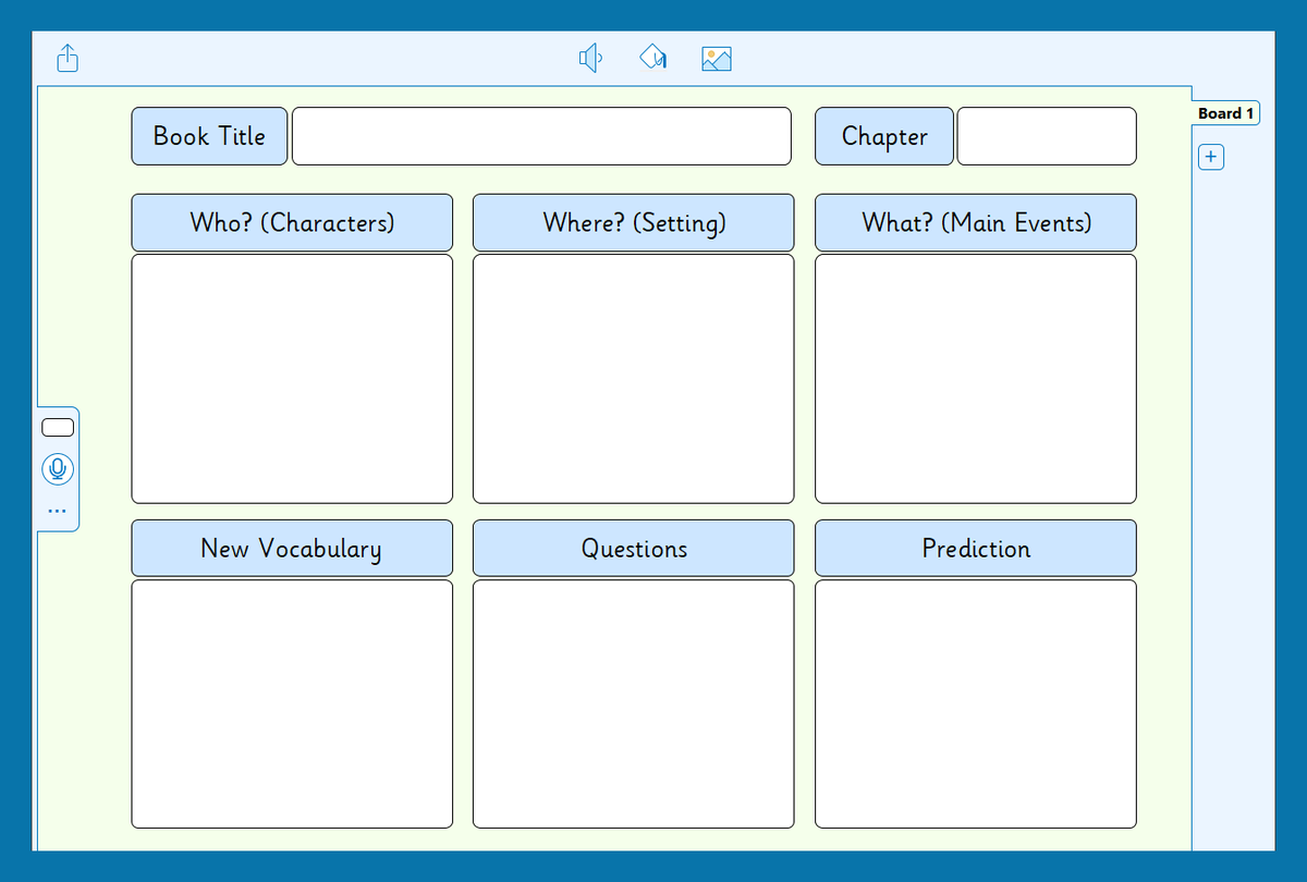 New on LearningGrids! A fantastic Clicker Board for making notes about a chapter in a book along with a Word Bank with sentence starters to help pupils write their summary of it: bit.ly/40lI3Ba
#Clicker