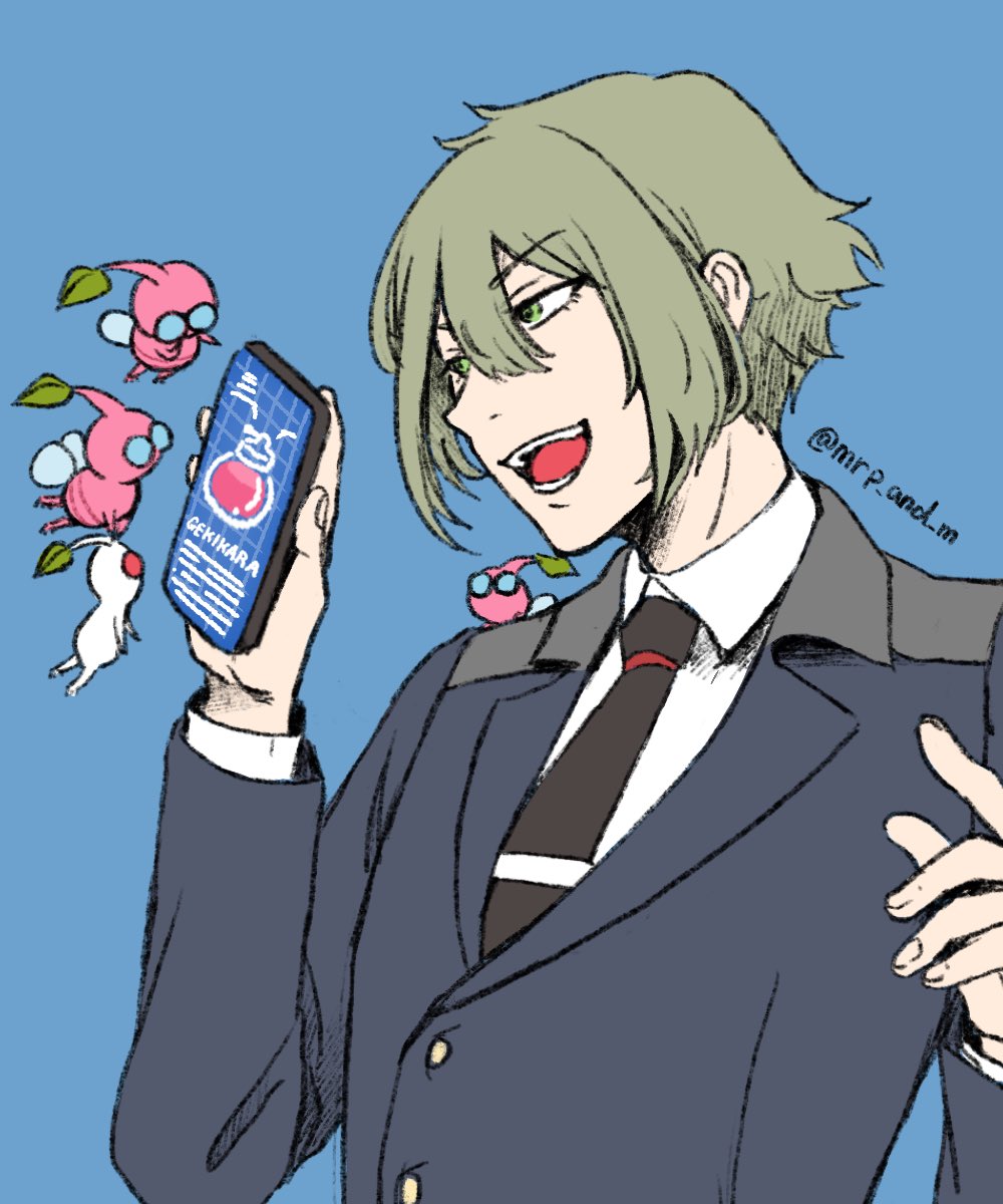 mrp_and_me's tweet image. 【フォロワー様感謝企画②】
エ様とピクミンのコラボ
様は面白そうな薬を見つけたようです。
(ピクミンの種類はおまかせだったので、様は仕事が早い子が好きそうだなと思い羽ピと白ピにしました)
リクエストありがとうございました!🌶️