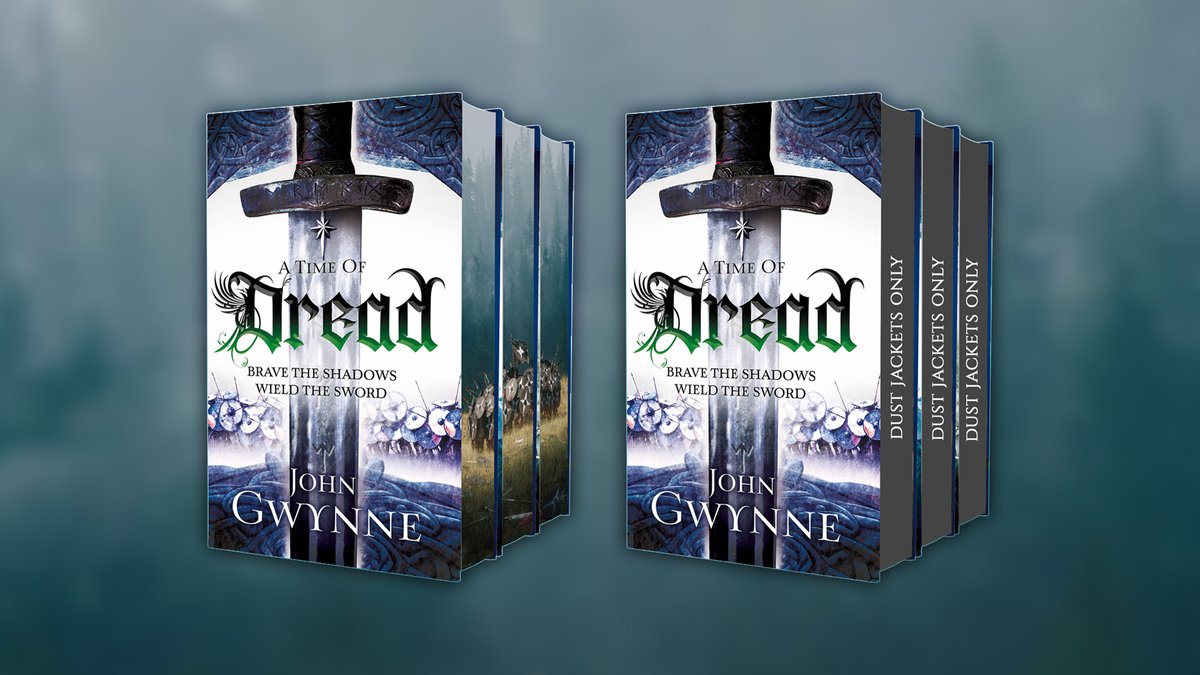 We are delighted to announce that we are offering a reprint of our Of Blood and Bone series by <a href="/johngwynne/">John Gwynne</a> with the new dust jackets!