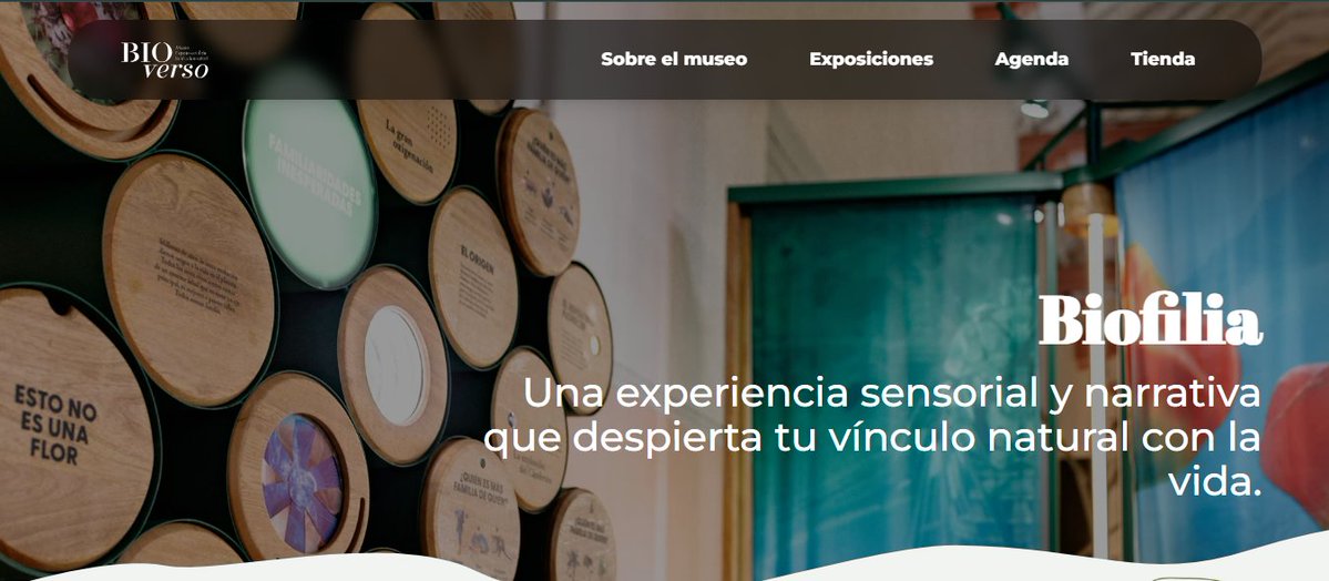 inst_humboldt's tweet image. ¿Ya conoces Biofilia? Una exposición que habita en #Bioverso: Museo Experimental de la Biodiversidad en Villa de Leyva.
Prográmate y vive una experiencia sensorial y narrativa para acercarte a la biodiversidad de Colombia.🤓bioverso.org