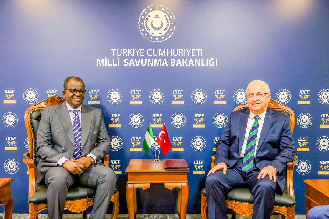 lekanpaul's tweet image. On Wednesday, July 24, 2025, Nigeria’s Minister of State for Defence, @Bellomatawalle1, met with Türkiye’s Minister of National Defence, Yaşar Güler, to discuss strategic areas of partnership aimed at advancing Nigeria’s defense modernization agenda.
thejour.com/security/idef-…
