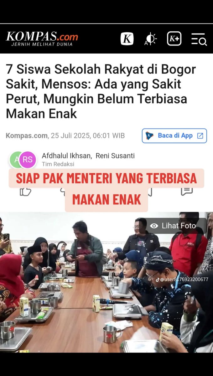 sharpandshark's tweet image. Mensos (Mentri so-sial): ada yg sakit perut,mungkin belum terbiasa makan anak.
Sial sekali pejabat dgn narasinya, namanya sosial a.k.a : so-sial