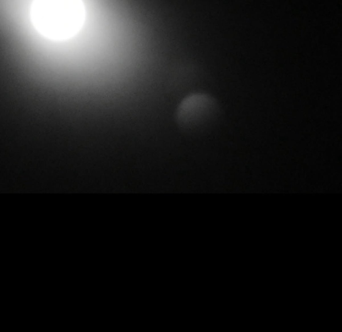 kacochran's tweet image. Moon with another sphere. I've caught this several times throughout the years.