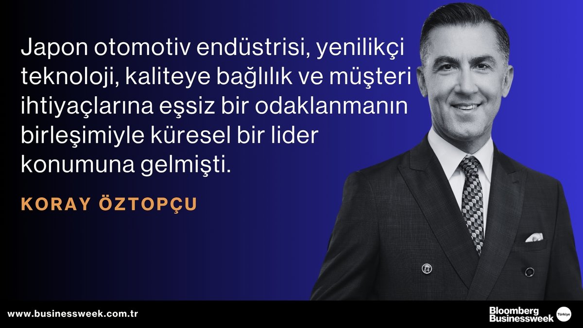 Businessweek_TR's tweet image. Koray Öztopçu ( @ckorayoztopcu ) yazdı:
📍Dünyada Otomotiv Satışları Yükselirken, Japonya’nın Otomotivde Rekabeti Ne Konumda?
Açık Makale ▶️ bb.ht/xbGuZx