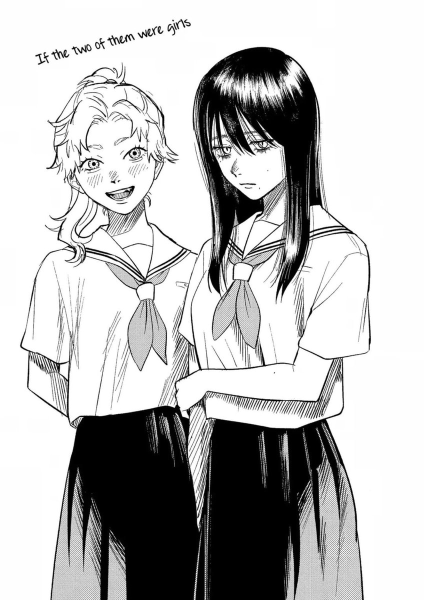 RadiantAntiHero's tweet image. Ngl Hikaru and Yoshiki looking cute af in this art, I kind of want an OVA with these designs🔥