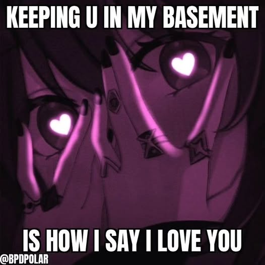 Quilyra's tweet image. Just my love language my darling. 🖤🖤🔪🩸