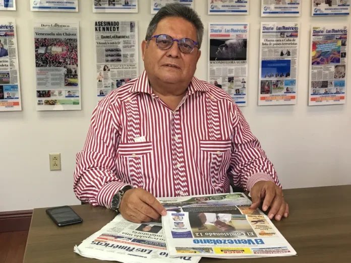 Norbey_Marin_'s tweet image. #AHORA | #25Jul El TSJ legítimo en el exilio expresa su profundo pesar por el fallecimiento de Oswaldo Muñoz, destacado defensor de la verdad, la libertad de prensa y la democracia venezolana. Su legado por la libertad permanece.
Nuestras condolencias a familiares y amigos.