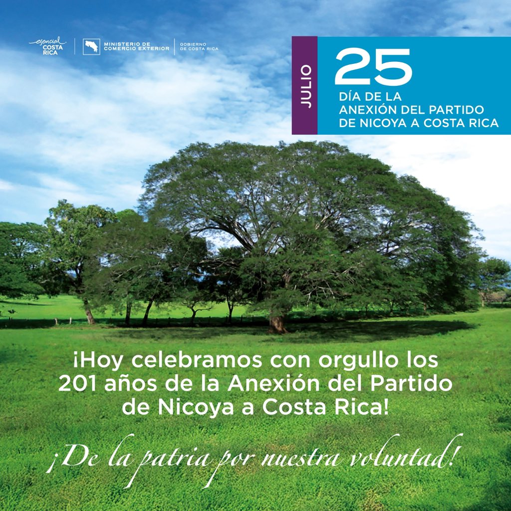 comexcr's tweet image. Conmemoramos los 201 años de la Anexión del Partido de Nicoya a Guanacaste. En el marco de la celebración, continuamos fortaleciendo los esfuerzos de atracción de #IED fuera del GAM, como motor de la reactivación económica y la generación de empleo.