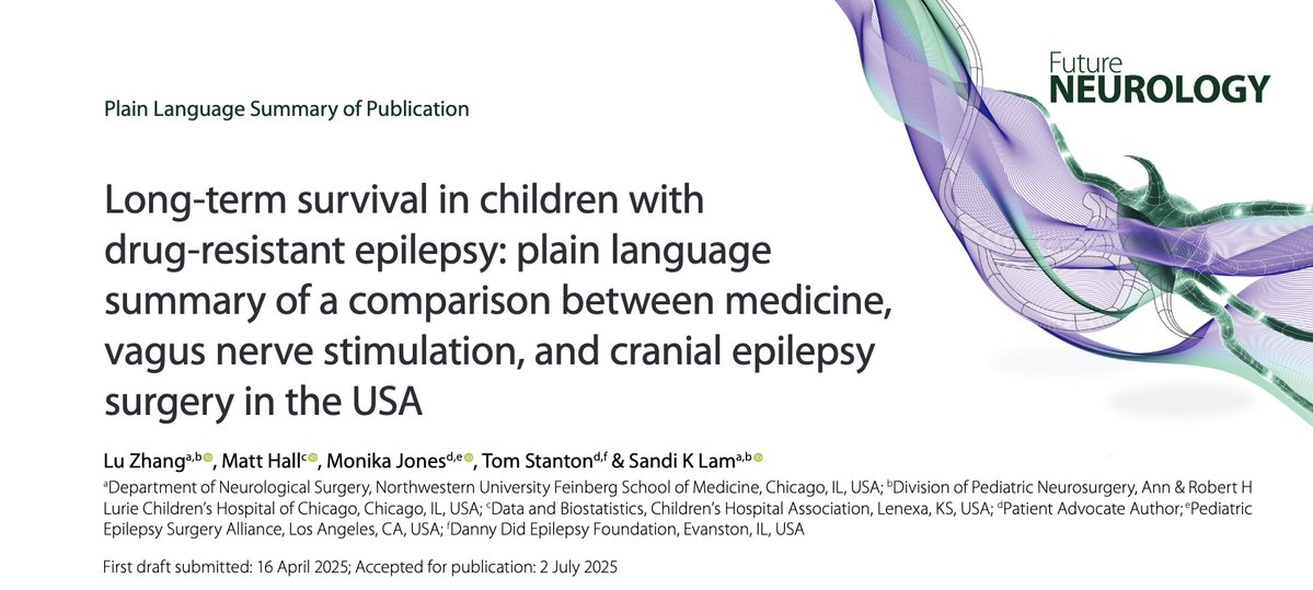 PESAlliance's tweet image. 🔥 Hot off the press! Let's use this to help parents and caregivers understand that epilepsy surgery can save lives.
bit.ly/4o6tv2h