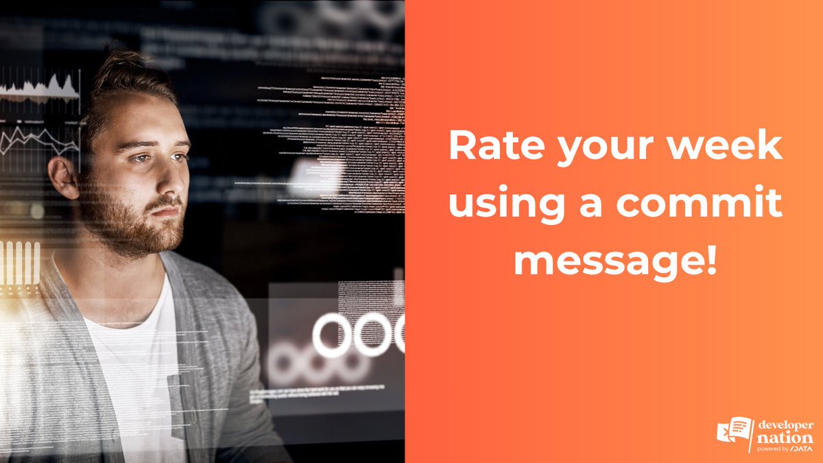 devnationworld's tweet image. Rate your week using a commit message 👇
#DevHumour #GitCommit #SoftwareDevelopment