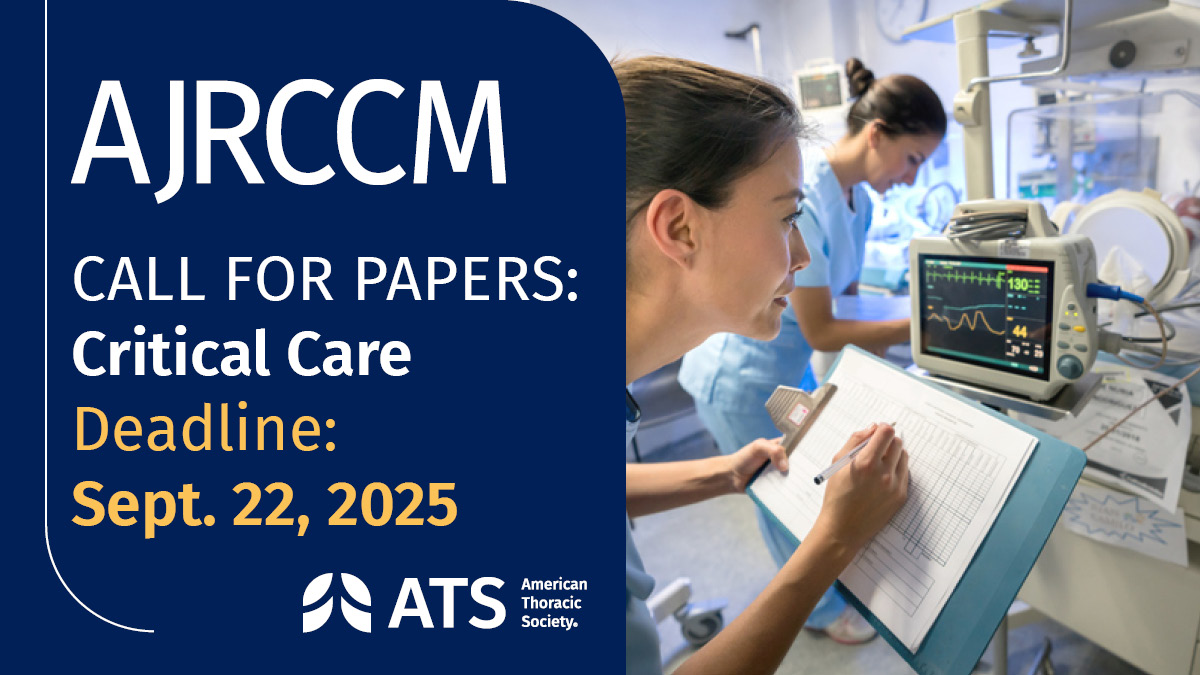 ATSBlueEditor's tweet image. 📣Call for Papers!📣    

Looking for articles highlighting adult and pediatric critical care  

📆Deadline: September 22, 2025    

🔬Learn More Here: tinyurl.run/48f4fF 

🖱️Submit here: tinyurl.run/ZUuv3t

@atscommunity
