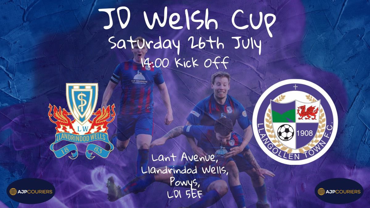 Tomorrow, we kick off our 25/26 campaign with a trip to <a href="/LlandrindodAFC/">Llandrindod Wells FC</a>.

This will be the first qualifying round of the JD Welsh Cup and kick off is at 14:00

#UpTheTown💙💜