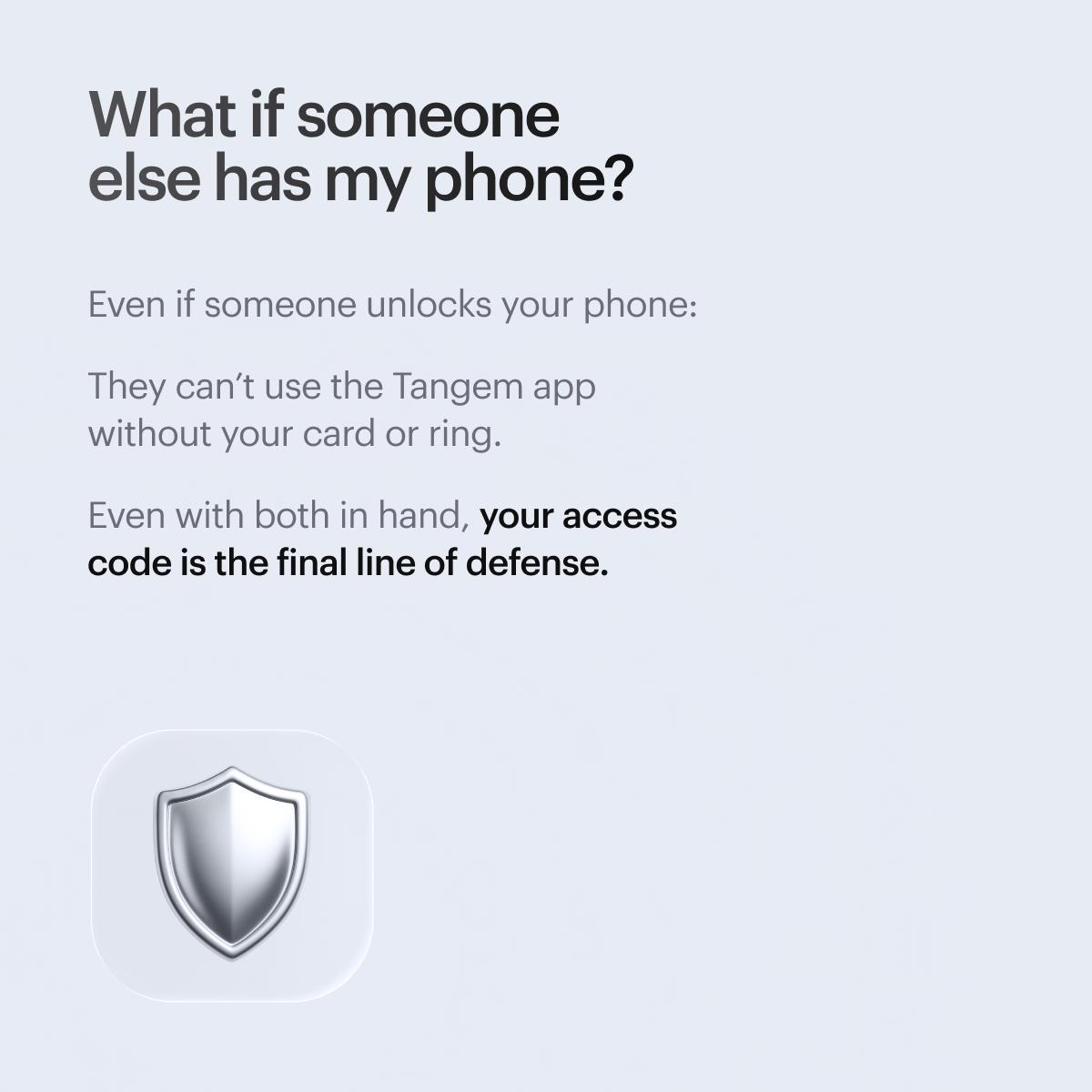 Tangem's tweet image. Lost your phone? Your crypto’s still safe📲
Tangem keeps your assets secure — no matter what.