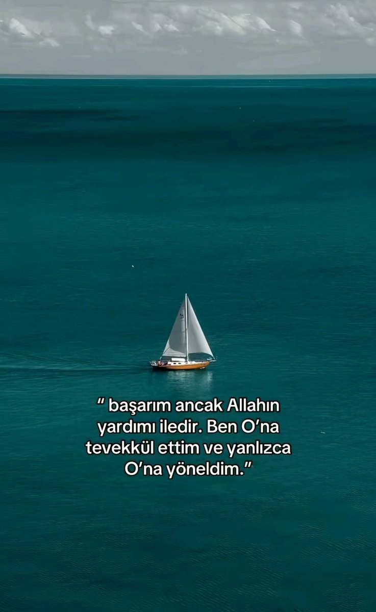 "başarım ancak Allahın 
yardımı iledir.