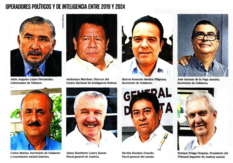🗳📌 ¿CUATRO AÑOS Y NADIE SOSPECHÓ?

Durante más de 4 años, Hernán Bermúdez fue el secretario de Seguridad de Tabasco. 

Estuvo en todas las mesas de seguridad. 

Coordinó operativos. 

Recibía órdenes directas de Adán Augusto López y de Carlos Merino. 

Hablaba con el Ejército,