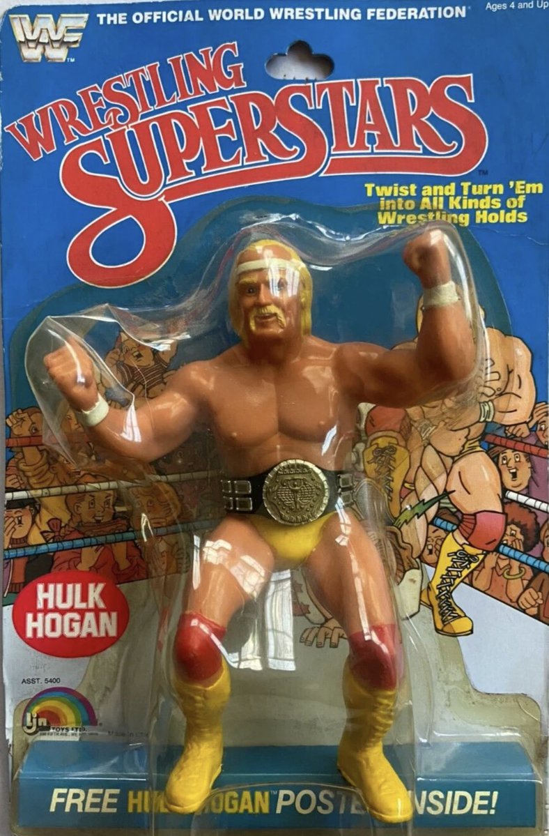 JeremyCom's tweet image. In Spring 1984, I was 10 years old living in Columbus, Mississippi. I had no idea that a drive to Walmart would change my life. On the shelf, LJN Wrestling Superstars Hulk Hogan. Mesmerizing. The greatest single action figure ever made. Human like in proportion.…