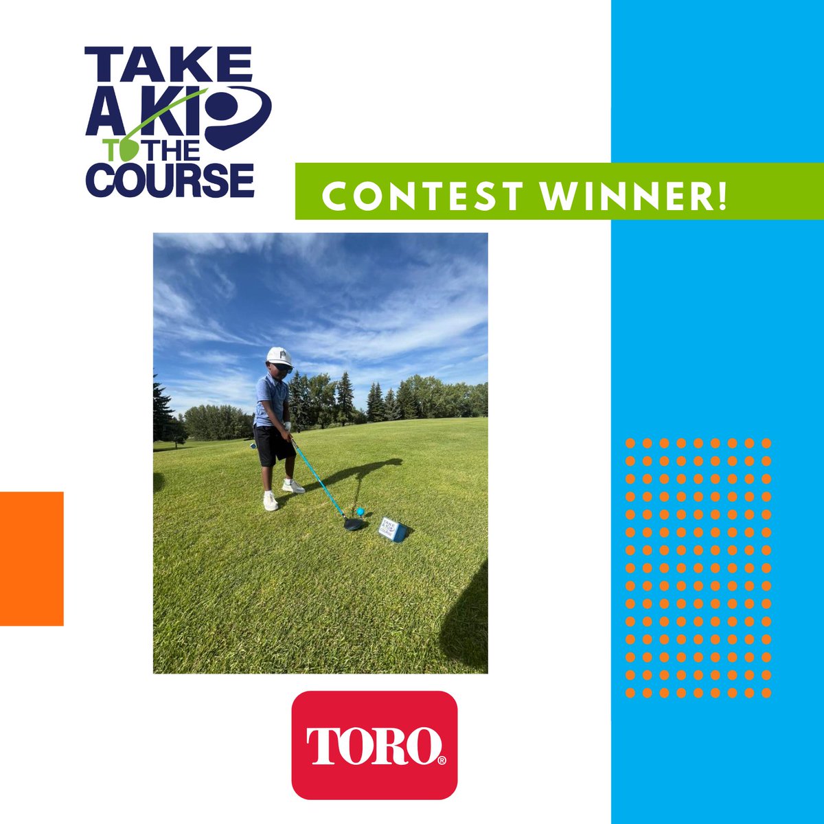 Take a Kid To The Course tweet media