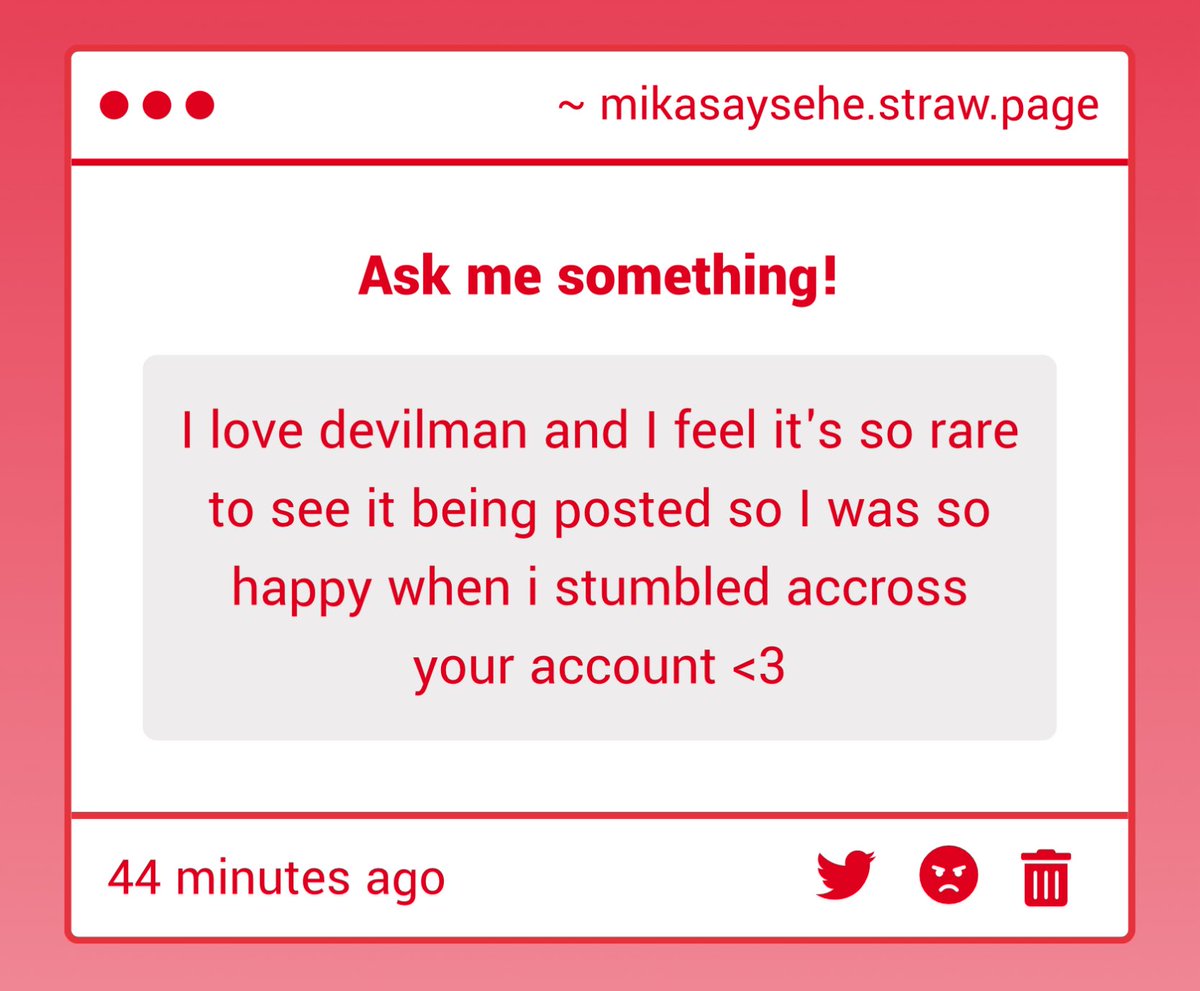 EheSays's tweet image. YAYYY I am glad 💖 you should search the devilman tag !! There are many talented artists in the community ^^