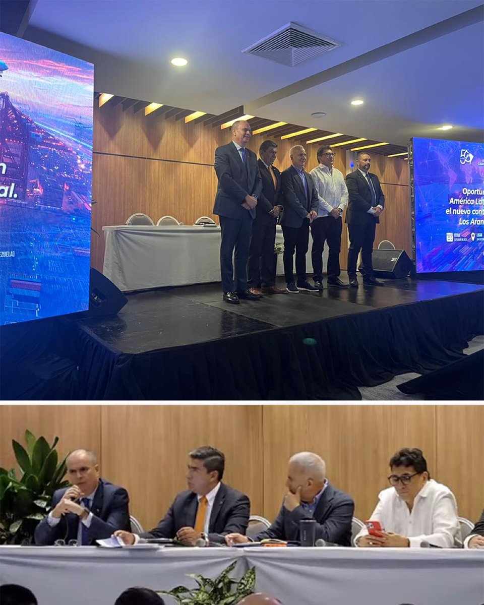 SELAInforma's tweet image. 📌 #SELA, #Colombia 🇨🇴 y #Venezuela 🇻🇪 celebraron Foro sobre oportunidades comerciales para América Latina y el Caribe 🌎
🌐 ¡Detalles aquí! 🔽
sela.org/sela-colombia-…
🔷 ¡Más y Mejor Integración! 🫂 @CancilleriaCol🇨🇴@CancilleriaPeru🇵🇪@CancilleriaUy🇺🇾…