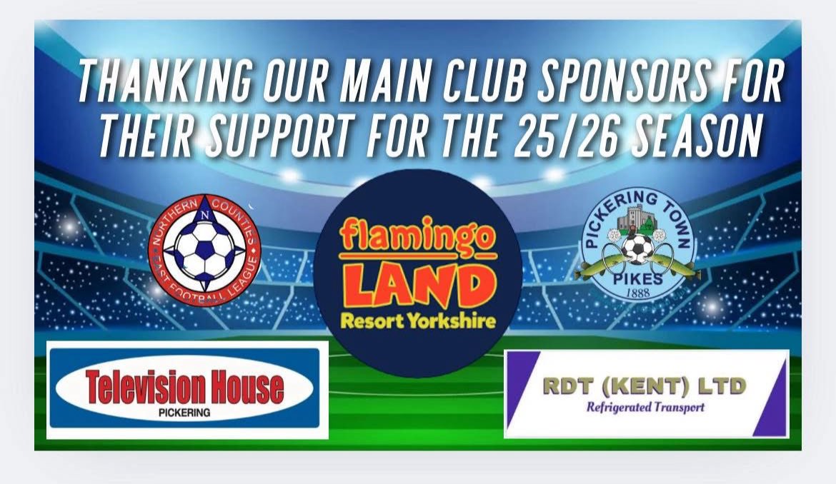 CLUB SPONSORS | ⚽️

#UpThePikes 🐟