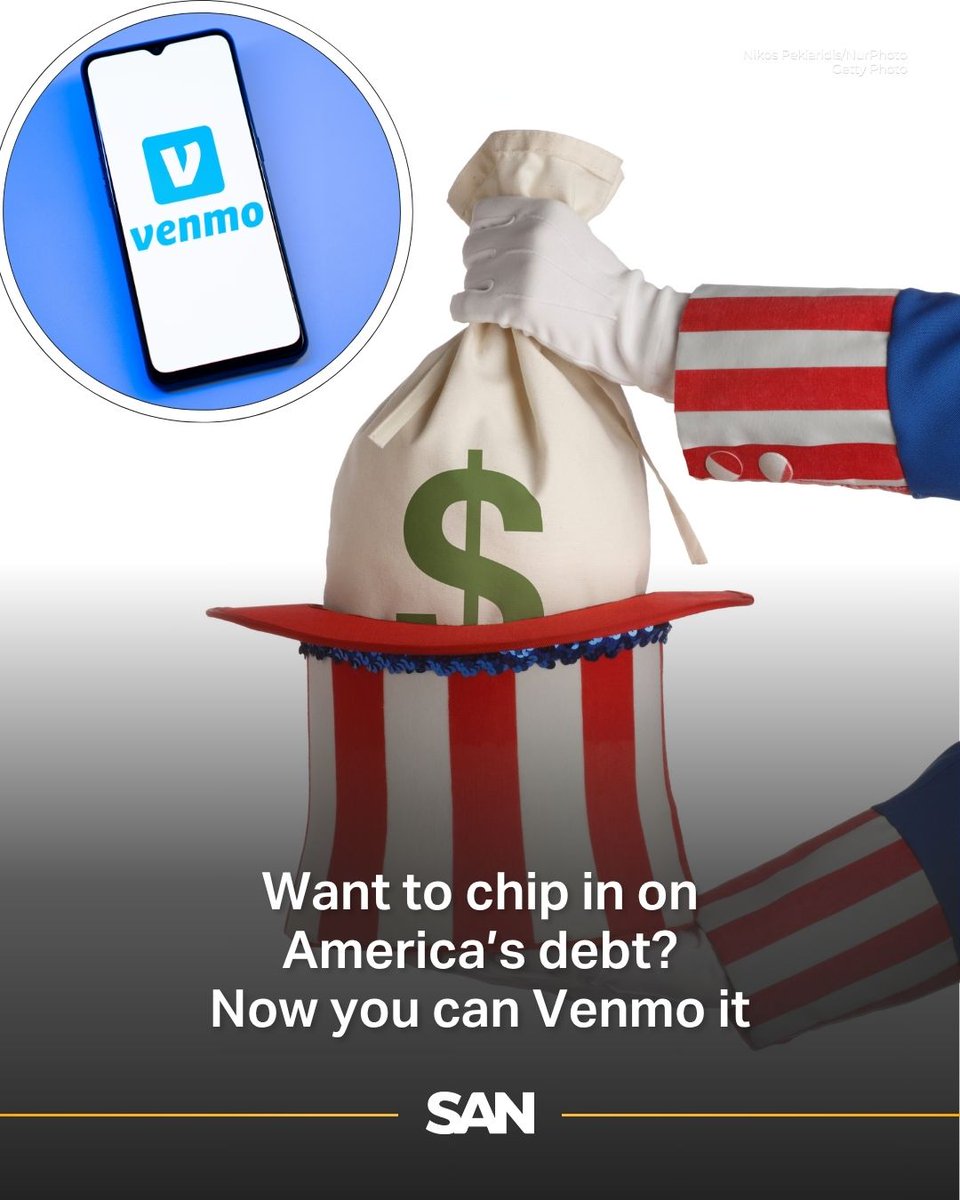 StraightArrow__'s tweet image. Paying back a friend isn’t the only thing you can use Venmo for anymore. The U.S. government now accepts the mobile payment app for donations aimed at reducing the national debt.
On July 23, an X post from NPR’s Jack Corbett drew widespread attention by sharing a snapshot of the…