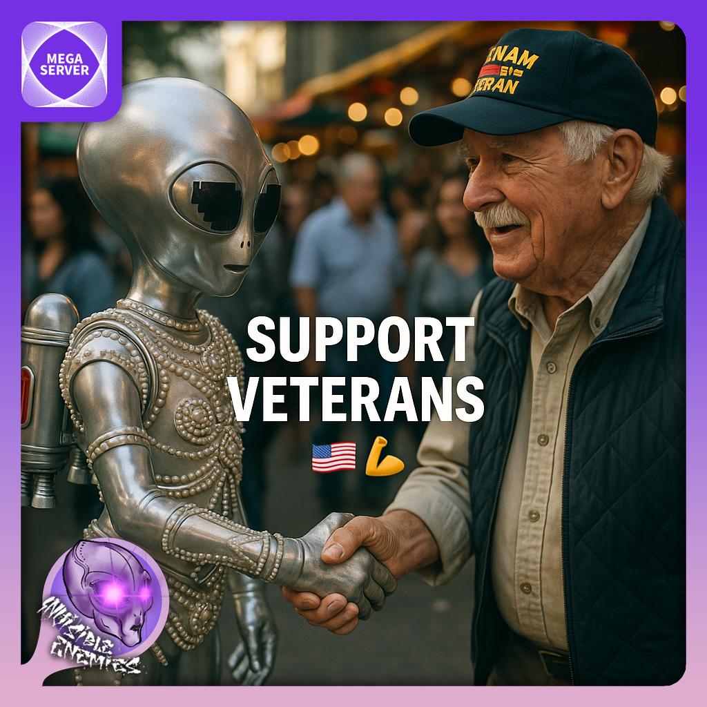 InvisibleEnemie's tweet image. Advocacy plays a crucial role in enhancing veterans' services. By raising our voices, we ensure they receive the benefits and care they deserve. Every step forward is a tribute to their sacrifice. Together, we can create a brighter future for our heroes. 🇺🇸💪 #VeteransSupport
