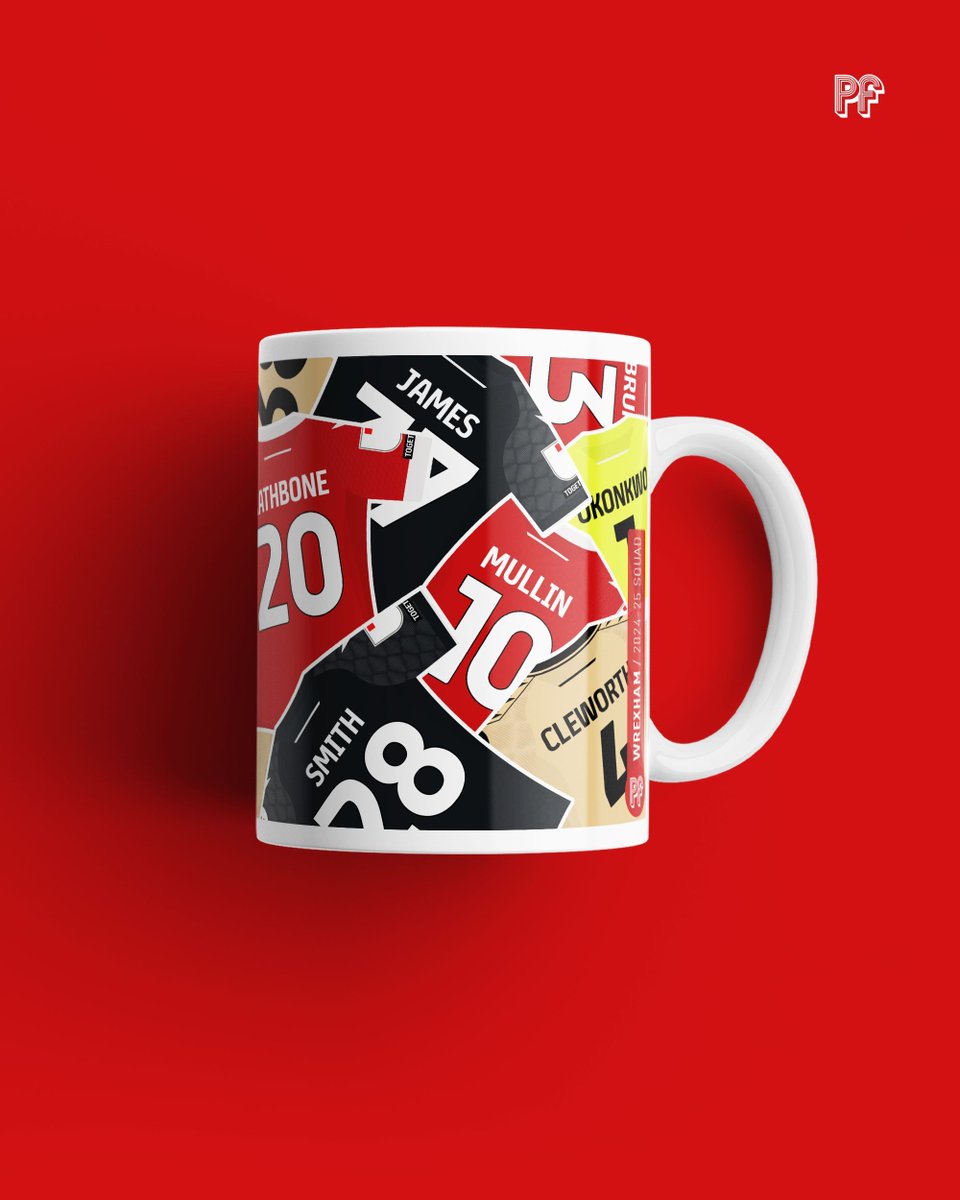 _ProjectFutbol's tweet image. What a run they're on🔥🏴
Our Wrexham 2024-25 mug is now live!
Shop Now → project.futbol/collections/wr…
#WrexhamAFC #Wrexham #WxmAFC