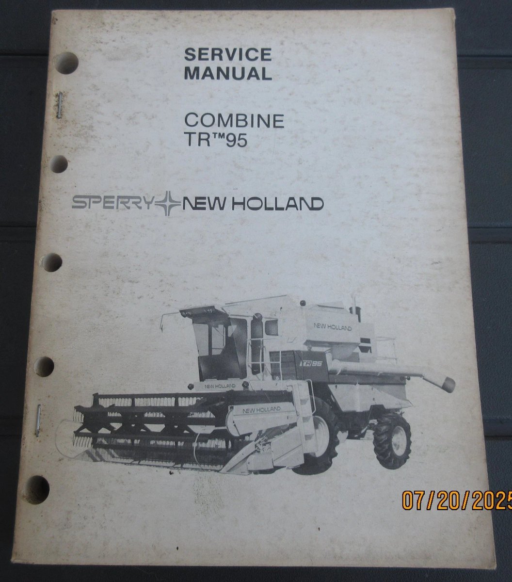 CountryLiving (@rustictrove) on Twitter photo New Holland Combine TR95 Service Manual ebay.us/m/kFtAMM #eBay via
<a href="/eBay/">eBay</a> #NewHolland #farming #agriculture #agtwitter #Harvest #combine #Manuals #crops #farmland #agriculturalist #agriculturist #agronomist #sharecropper #homesteader #tractors #farmer #farming #agri New Holland Combine TR95 Service Manual ebay.us/m/kFtAMM #eBay via
<a href="/eBay/">eBay</a> #NewHolland #farming #agriculture #agtwitter #Harvest #combine #Manuals #crops #farmland #agriculturalist #agriculturist #agronomist #sharecropper #homesteader #tractors #farmer #farming #agri