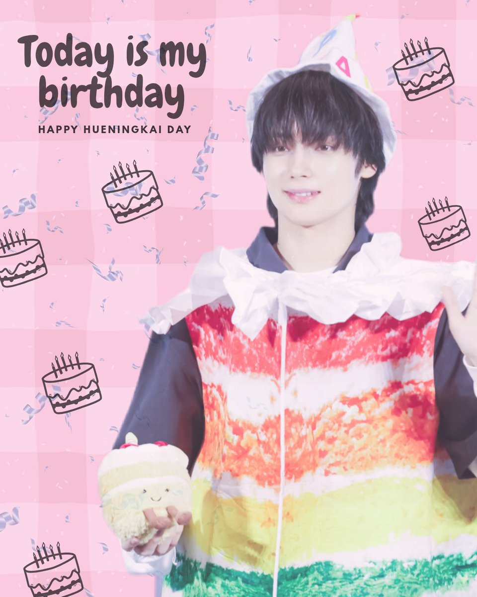 A91870049's tweet photo. ᴛᴏᴅᴀʏ ɪꜱ ᴍʏ ʙɪʀᴛʜᴅᴀʏ 🎂
✨休寧凱23歲生日線上應援發放✨
                  Only Taiwan
Special thanks to @mmz9512 
#휴닝카이 #HUENINGKAI #ヒュニンカイ #TXT #TOMORROW_X_TOGETHER https://t.co/1Wv9tEiZCq