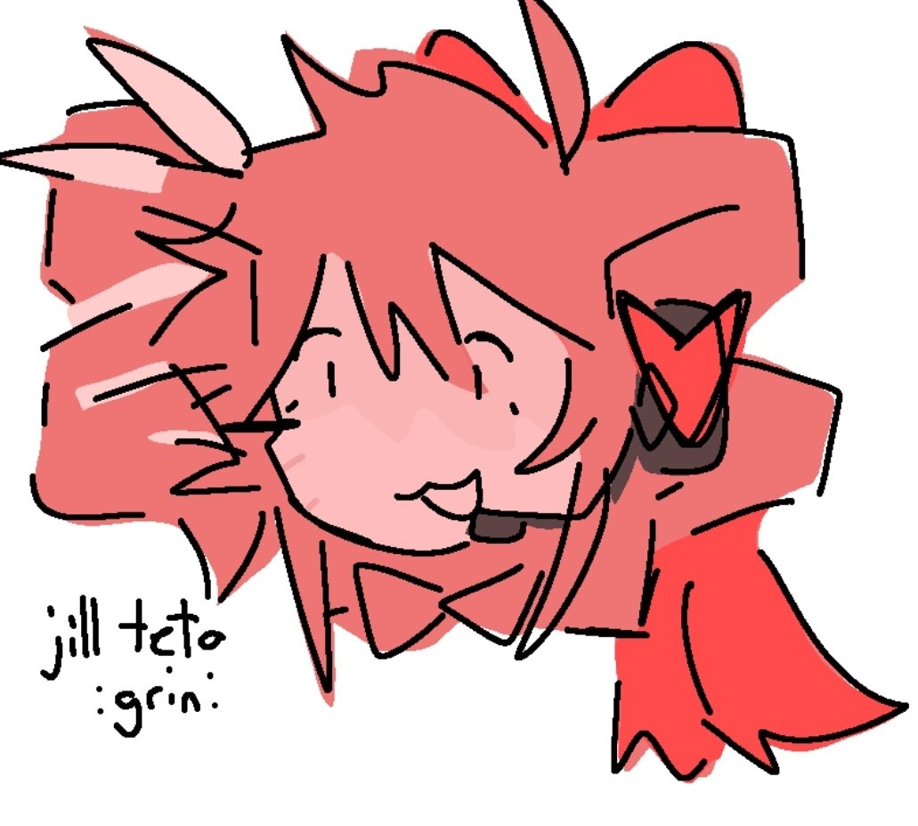 1_dashleaves's tweet image. > jill gives me teto vibes ngl its likely the hair #ddt33 / #deivydoestutorials33