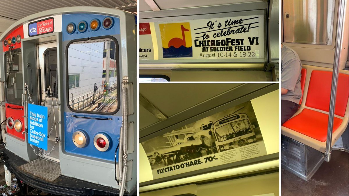 Dzikhead's tweet image. You won’t find this on Twitter because the CTA deactivated their account but for the crosstown classic certain red line runs will be on the 2400-series trains