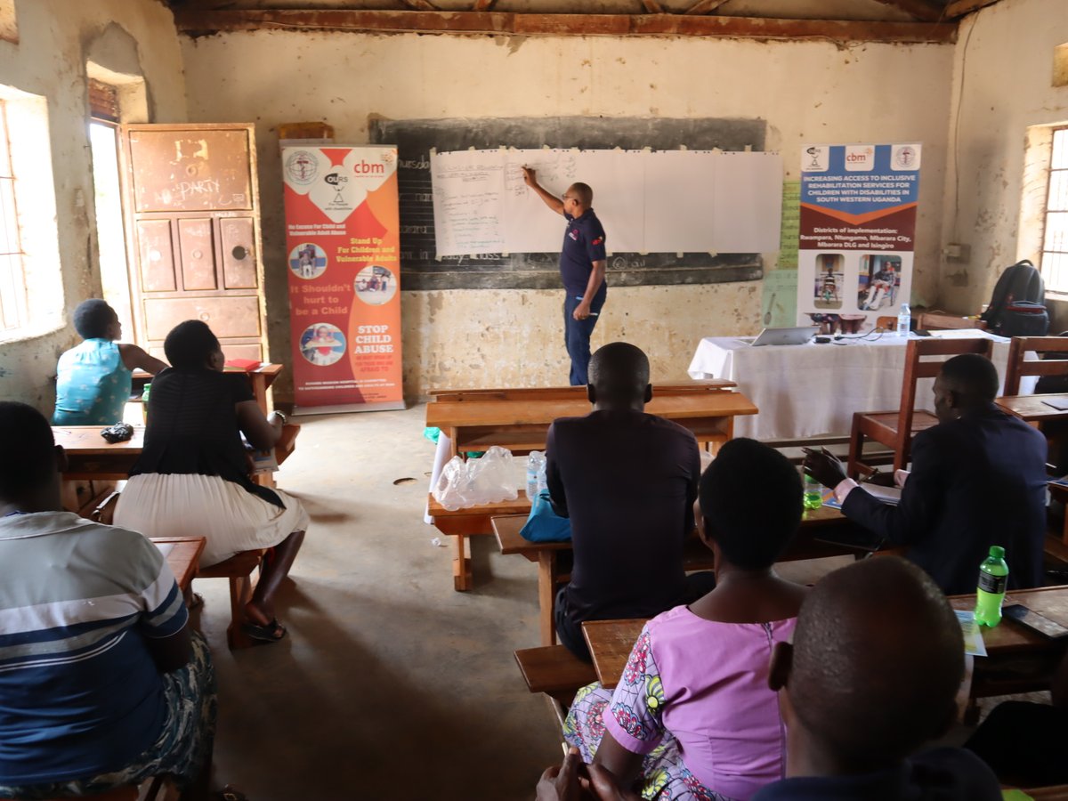 Ruharo Mission Hospital (@ruharohospital) on Twitter photo Today, our team at <a href="/OURSProgram/">OURS Program, Ankole Diocese</a> visited #MbararaMixedPS, to build the capacity of teachers in supporting learners with disabilities. Grateful to our partners <a href="/cbmWorldwide/">CBM Christian Blind Mission</a> & Child Help for the support. <a href="/cbmIHI/">CBM Inclusive Health Initiative</a> <a href="/CBMItalia/">CBM Italia</a> <a href="/TBekson/">Dr Bekson Tayebwa π</a> <a href="/themwanjap/">themwanjap</a> @Ndyowaawe <a href="/themwanjap/">themwanjap</a>
#CBID Today, our team at <a href="/OURSProgram/">OURS Program, Ankole Diocese</a> visited #MbararaMixedPS, to build the capacity of teachers in supporting learners with disabilities. Grateful to our partners <a href="/cbmWorldwide/">CBM Christian Blind Mission</a> & Child Help for the support. <a href="/cbmIHI/">CBM Inclusive Health Initiative</a> <a href="/CBMItalia/">CBM Italia</a> <a href="/TBekson/">Dr Bekson Tayebwa π</a> <a href="/themwanjap/">themwanjap</a> @Ndyowaawe <a href="/themwanjap/">themwanjap</a>
#CBID