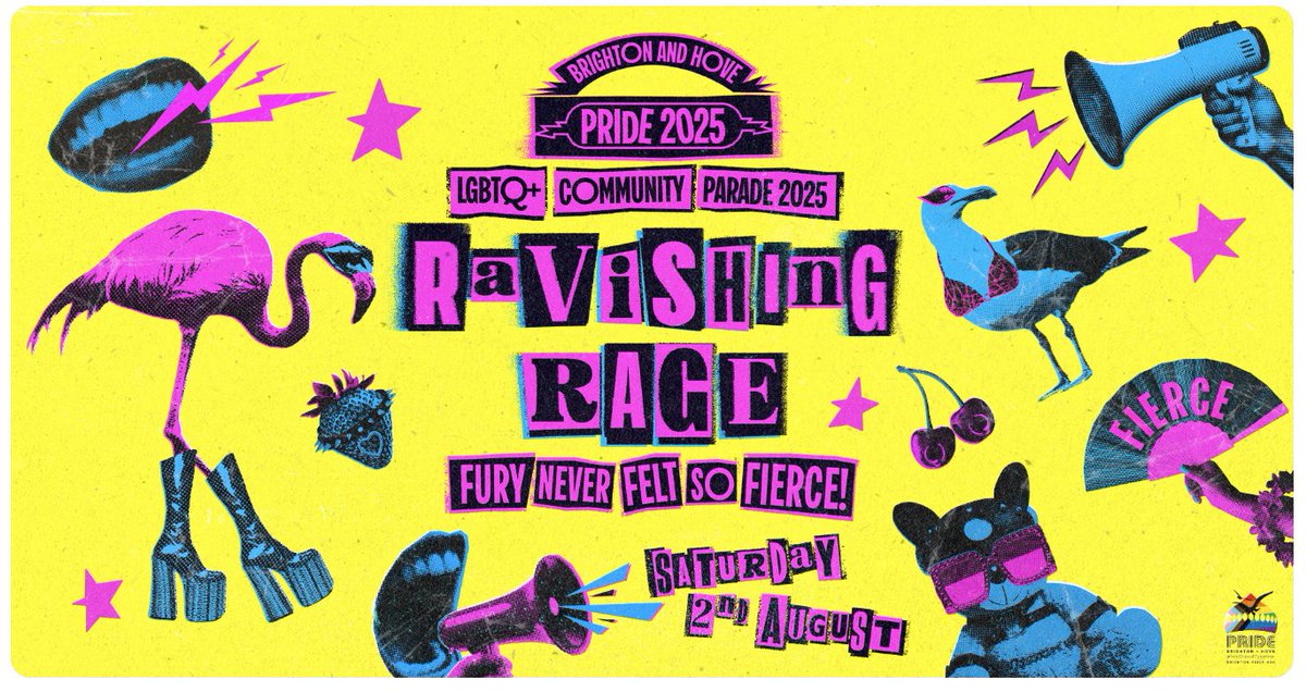 If you want to attend the Brighton Pride March with Fighting With Pride, please register your interest here.

wkf.ms/4eCMYDB

This is just the Pride Parade on Saturday 2nd August, (Approx 09:30-14:00). If you wish to attend the party, you'll need to have your own ticket