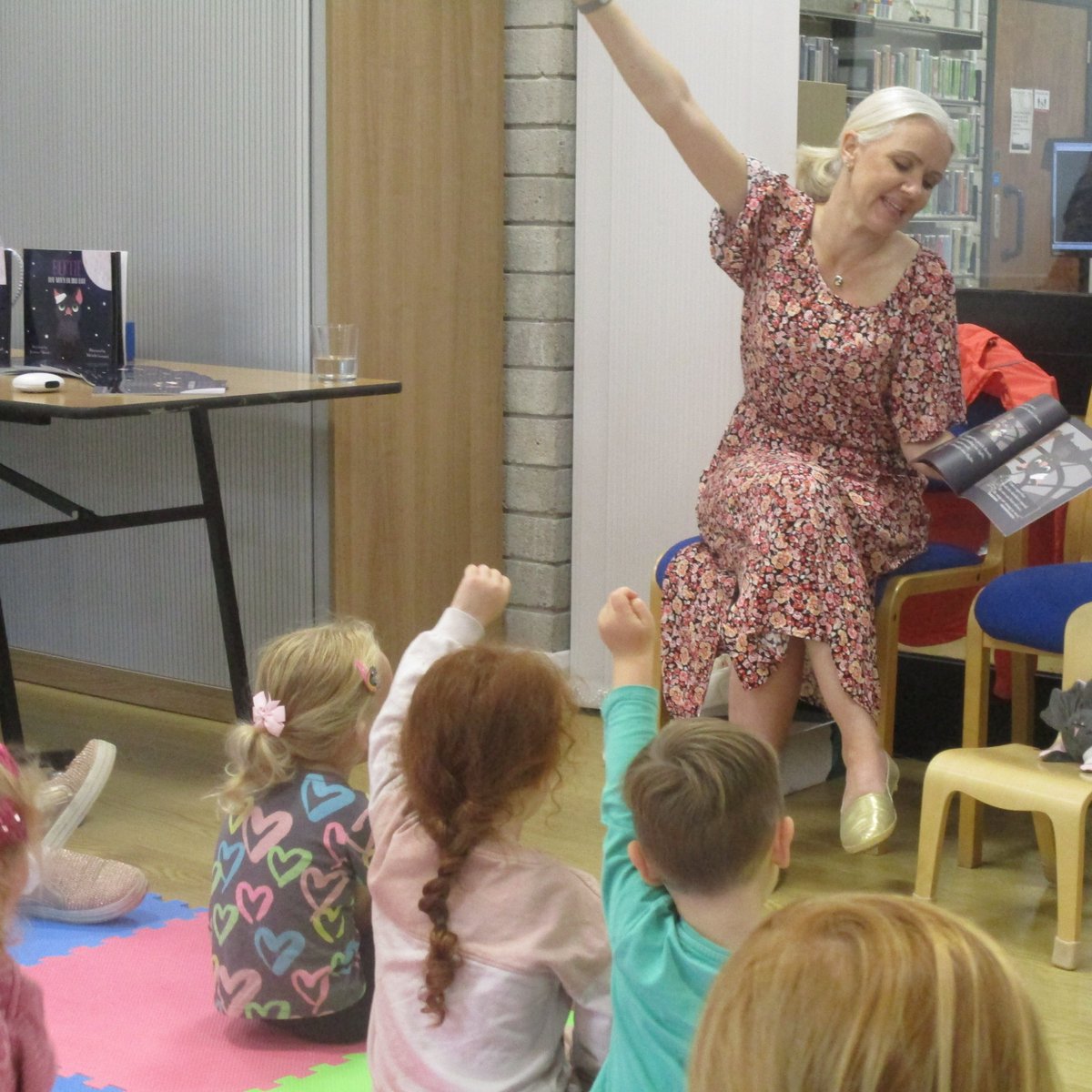 LancsLibraries's tweet image. Thank you to author Joanne Moore for the story time at #GarstangLibrary. We loved hearing all about Bertie the Very Blind Bat and getting involved with the actions to be a super-bat! #DisabilityPrideMonth