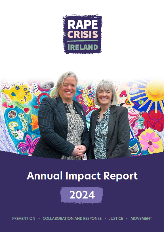 🌟Our 2024 Annual Impact Report is now online 🌟 

The report shows progress across our 4 high-level goals - Prevention, Collaboration &amp; Response, Justice &amp; Movement - and our collaboration with <a href="/WAVE_europe/">WAVE Network</a>    

rapecrisisireland.ie/wp-content/upl… 

#SexualViolence #SupportingSurvivors