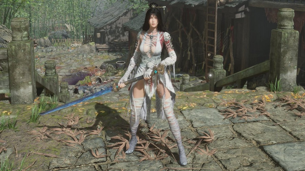 MischiefsYT's tweet image. For anyone worried about Wuchang Fallen Feathers just being "another gooner game", it's not one.
There are simply low-armor, high-agility builds, as is typical of practically every other Soulslike
