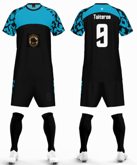 Tuiteros_Fc's tweet image. Con el auspicio de @LigasGatoNegro Presentamos lo que sera nuestra 1ra, 2da y 3ra equipacion para la temporada que se nos viene. 👀
#VamosTuiteros