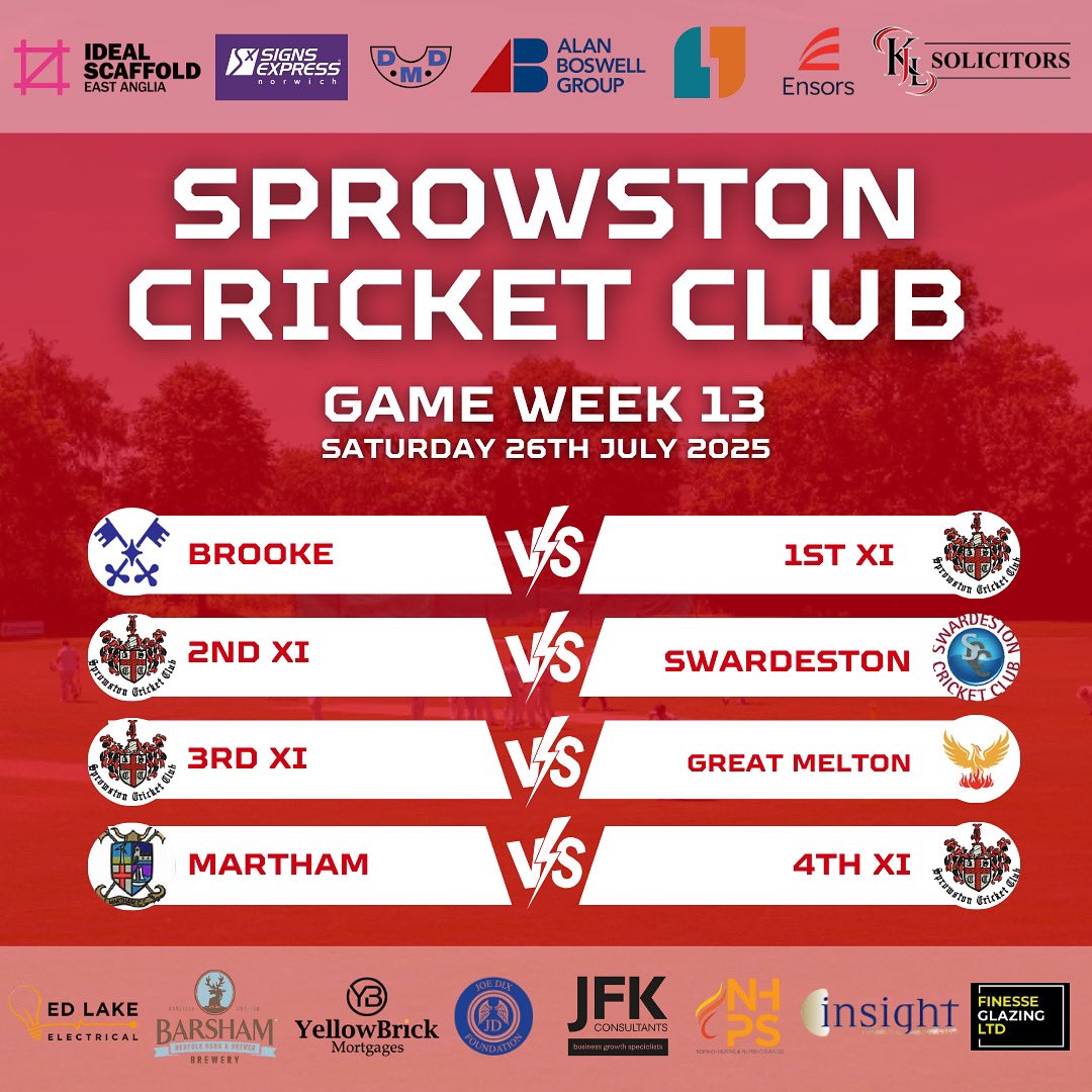 Fixtures for week 13 of the season ❤️🖤