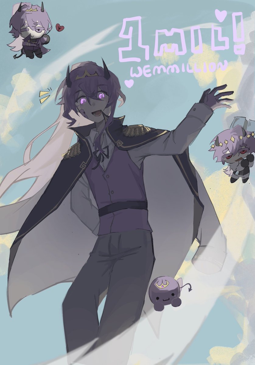 BAIjustBAI3's tweet image. guess im kinda late but WEMMILLION！！！  #wemmbufanart