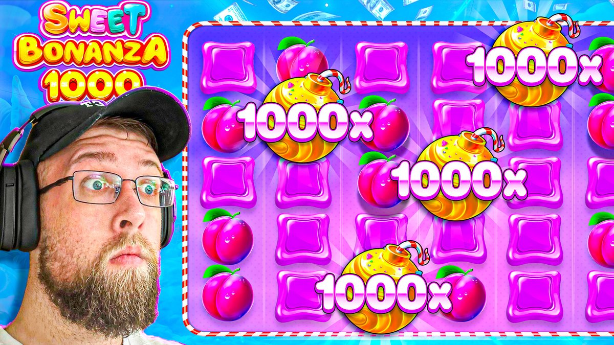 FOUR 1000X BOMBS IN BACK TO BACK BONUS BUYS! SWEET BONANZA 1000 IS CRAZY! 

💸$50 STAKE DEPOSIT VIDEO GIVEAWAY 💸($10 x 5) 
Link: youtu.be/qXDGHujS0g4

- RETWEET THIS POST🔁 &amp; LIKE♥️ 
- FOLLOW MY TWITTERS➡️ <a href="/TactRewards/">TactVIP</a> <a href="/TactBets/">Tact</a> 
- COMMENT ON THE VIDEO ✍️ 
- SUBSCRIBE TO MY