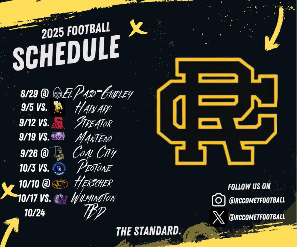 RCCometFootball's tweet image. 🚨 Schedule Release 🚨

35 Days.