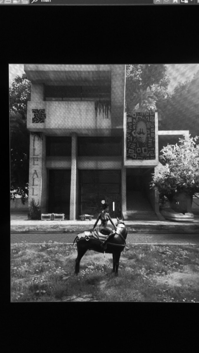 bigxeus's tweet image. A little bit of Brutalism and Afro Futurism